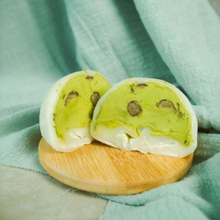 【揪嗨派】抹茶麻糬冰 50g*5入