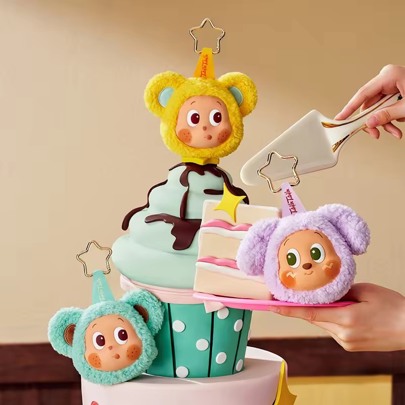 新品 POP MART 星星人美味時刻系列耳機包盲盒