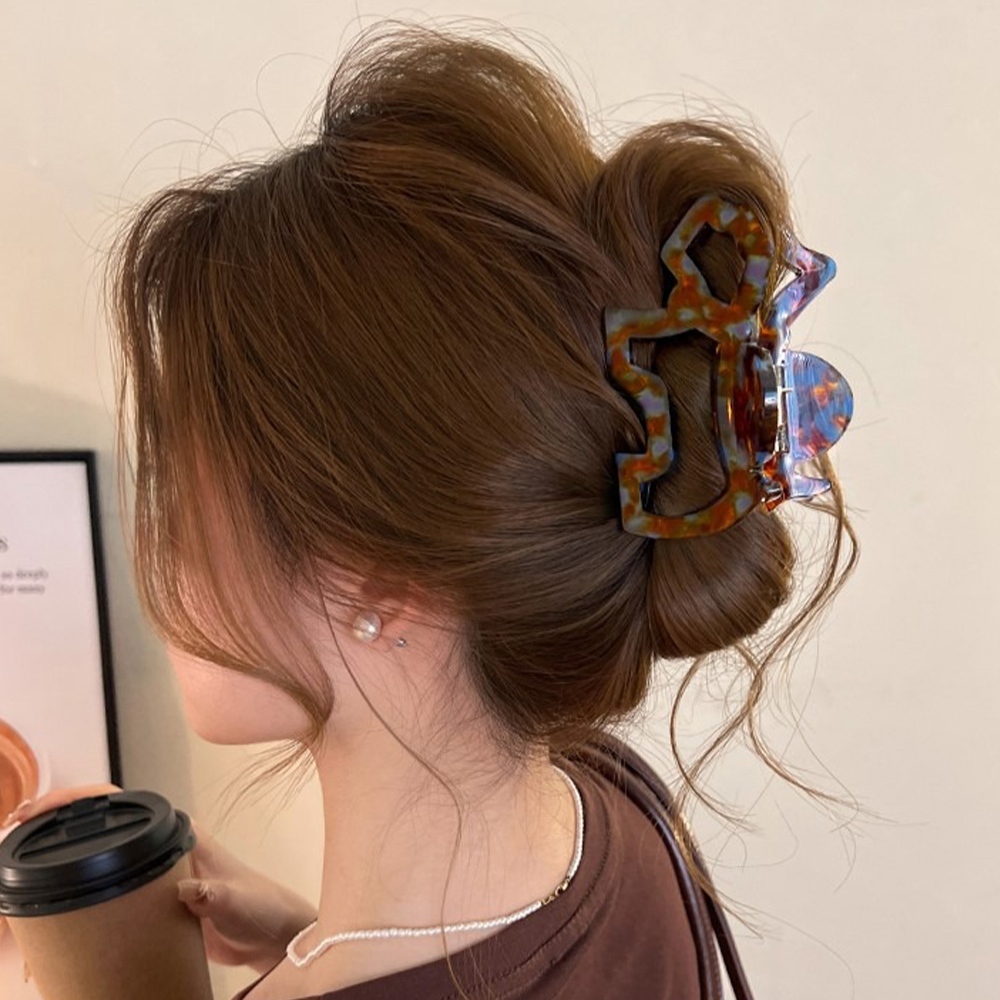 鏤空鯊魚夾 小狗鯊魚夾 鯊魚夾 抓夾 可愛髮飾 造型抓夾 盤髮神器 髮夾 髮飾 263