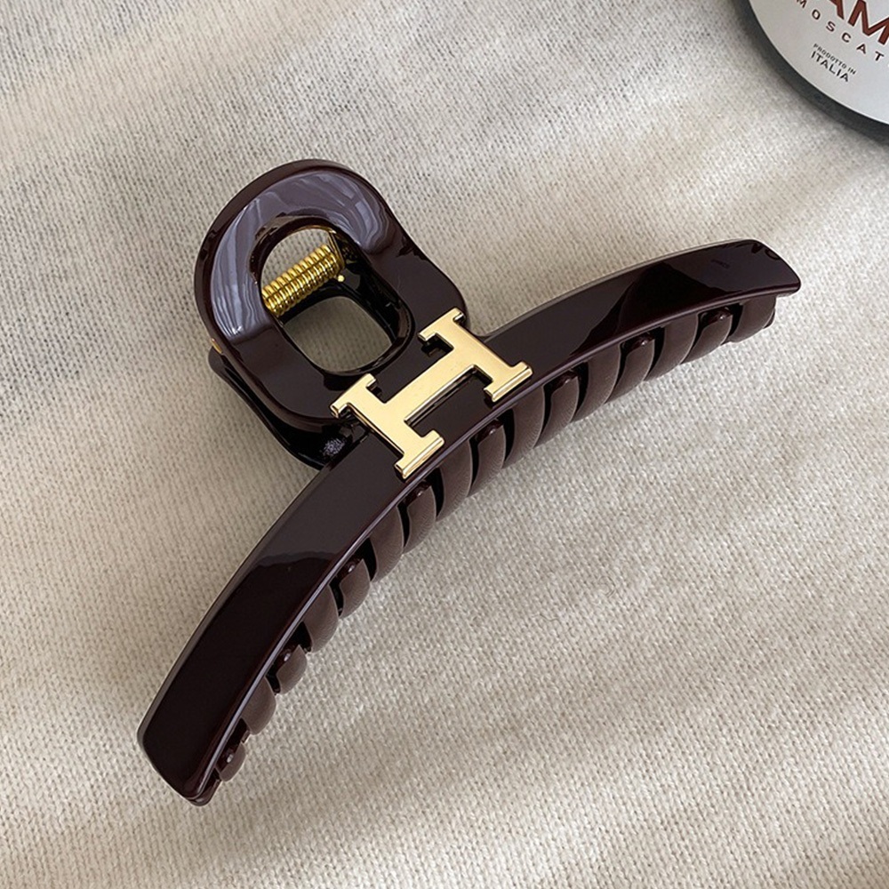 大號鯊魚夾 後腦杓抓夾 髮飾 盤髮神器 韓系抓夾 鯊魚夾 抓夾 字母抓夾 髮夾 265