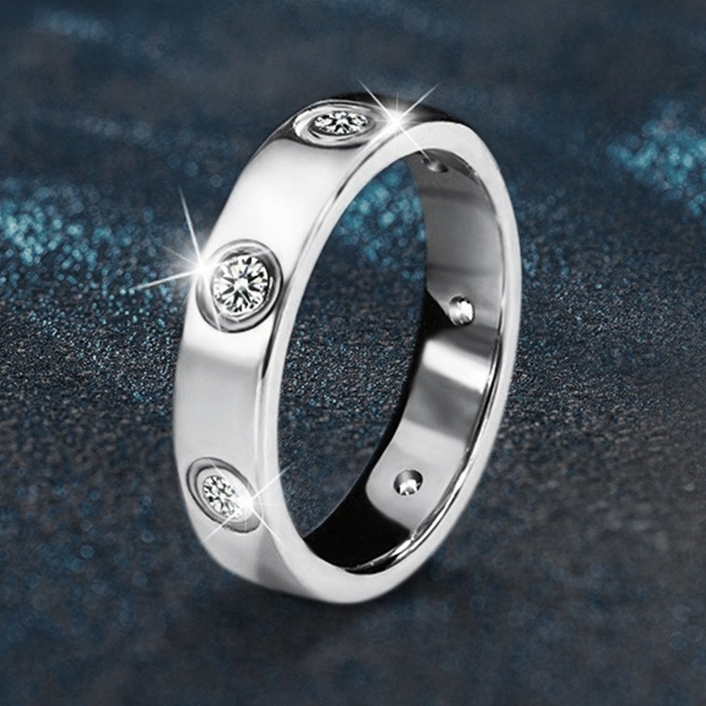 飾品 戒指 純銀戒指 女生戒指 莫桑鑽戒指 鑽戒 尾戒 指戒 個性戒指 高級感 百搭 求婚戒指 婚戒 情人節禮物 556