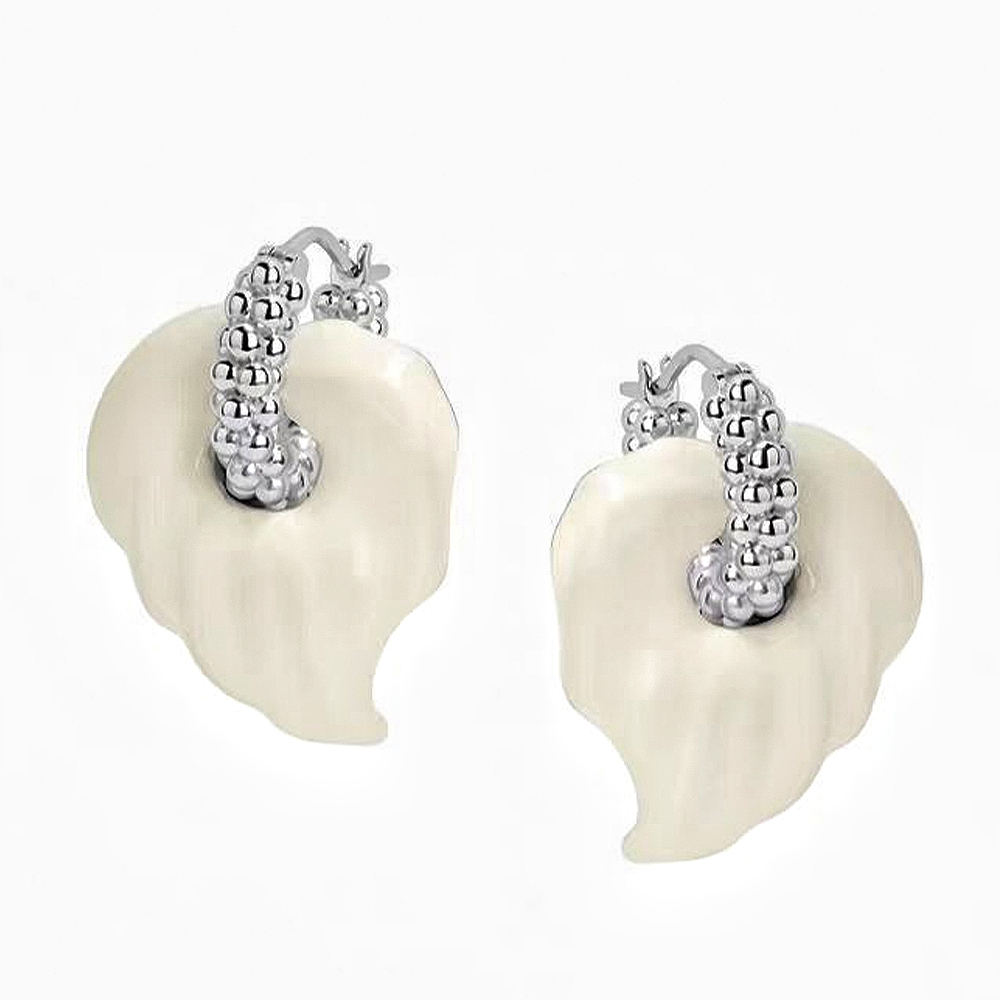 飾品 耳環 珐琅耳環 女生耳環 垂墜耳環 吊墜耳環 復古耳環 輕奢 高級感 韓系耳環 歐美耳環 百搭 氣質耳環 547