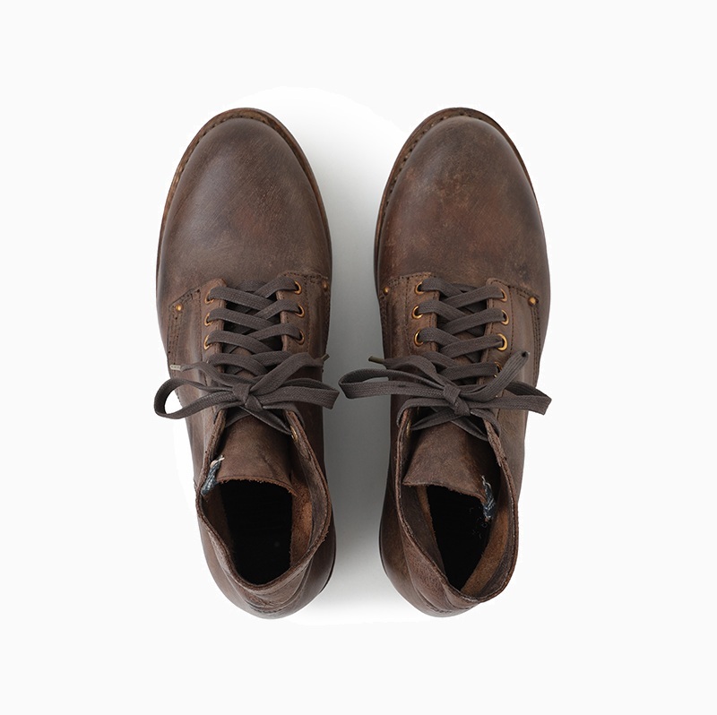 10/3 RE-STOCK: VISVIM ICT BRIGADIER BOOTS *EVENT LIMITED - DK.BROWN SIZE 10 PRE ORDER ITEM (預訂中)