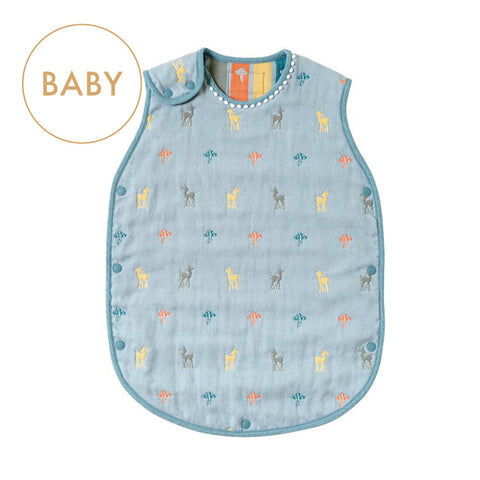 <預訂> 10mois 六重紗睡袋背心 Amelie小鹿