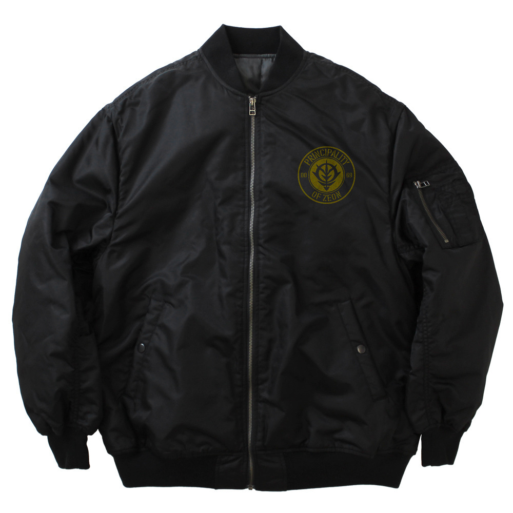 Cospa 1006 ジオン公国軍 MA-1ジャケット [機動戦士ガンダム] BLACK