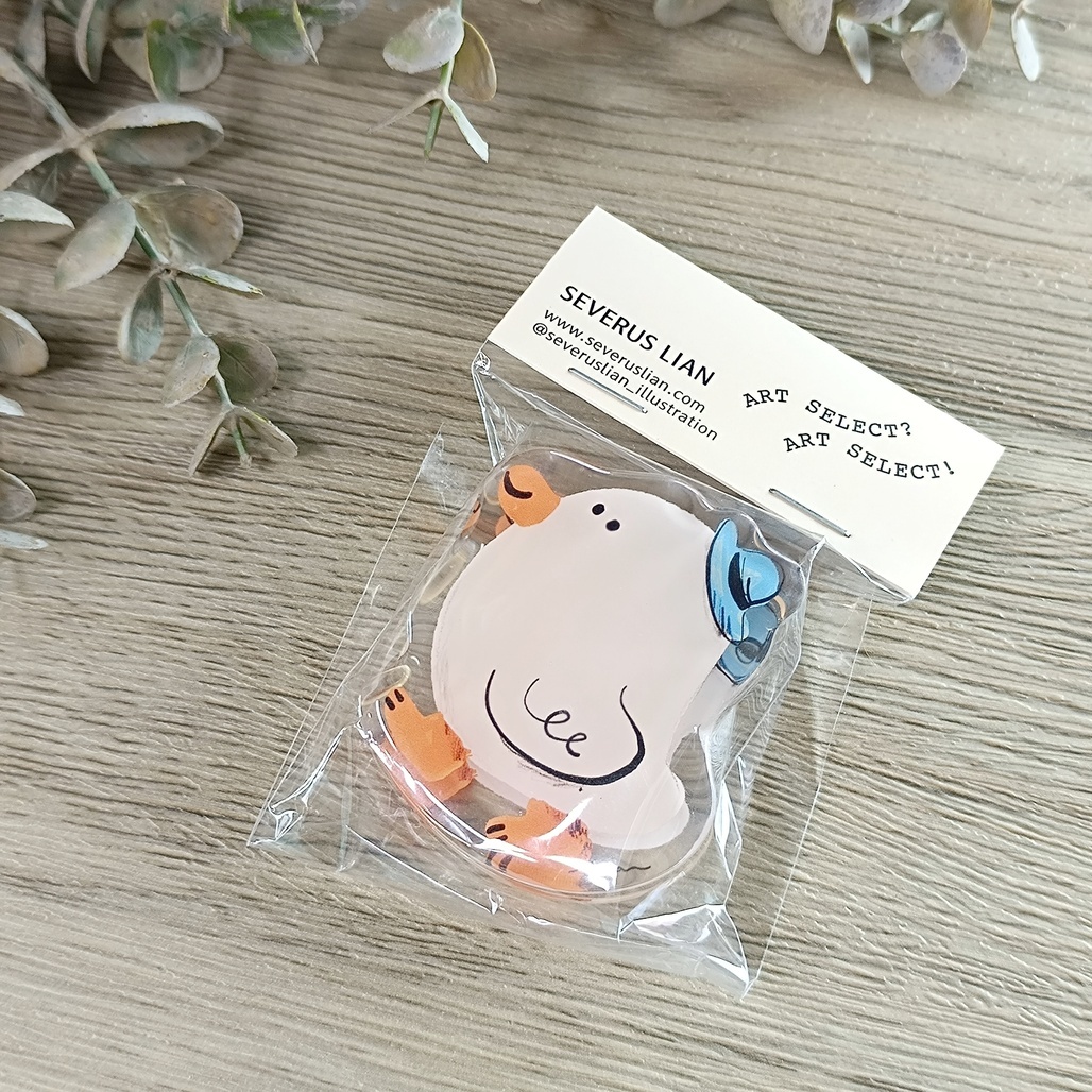 里恩太太．壓克力夾子 MOMO/花花市長