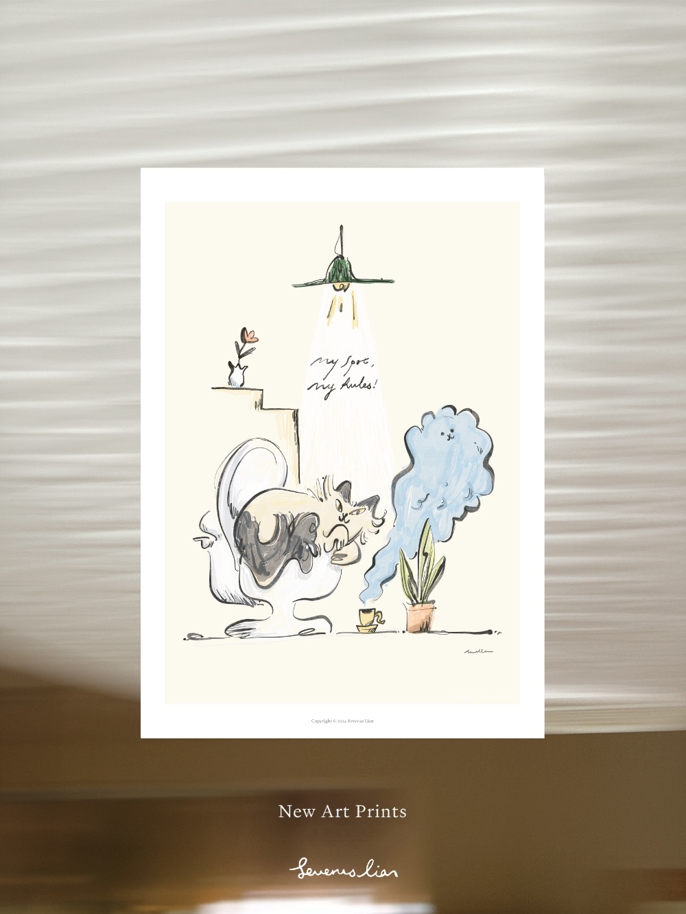 里恩太太．A3複製畫 共三款