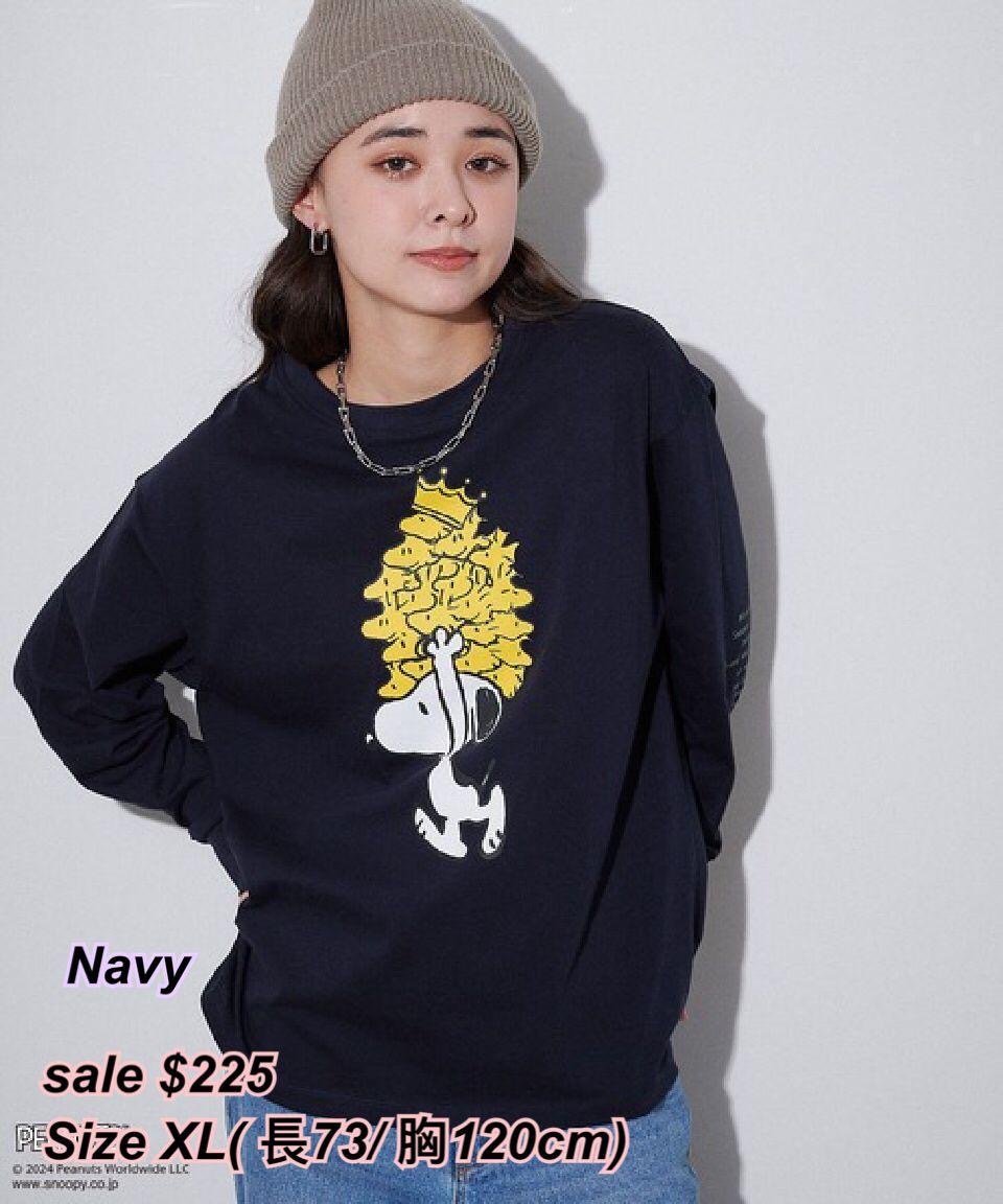3/10 Snoopy 藍色衞衣 size XL