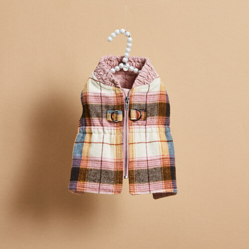 Louisdog 格紋TOGO散步夾克