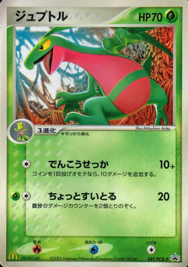 POKEMON JAPANESE PROMO 081/PCG-P
