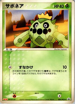 POKEMON JAPANESE PROMO 064/PCG-P
