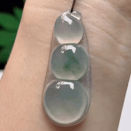 92534 翡翠冰種福豆