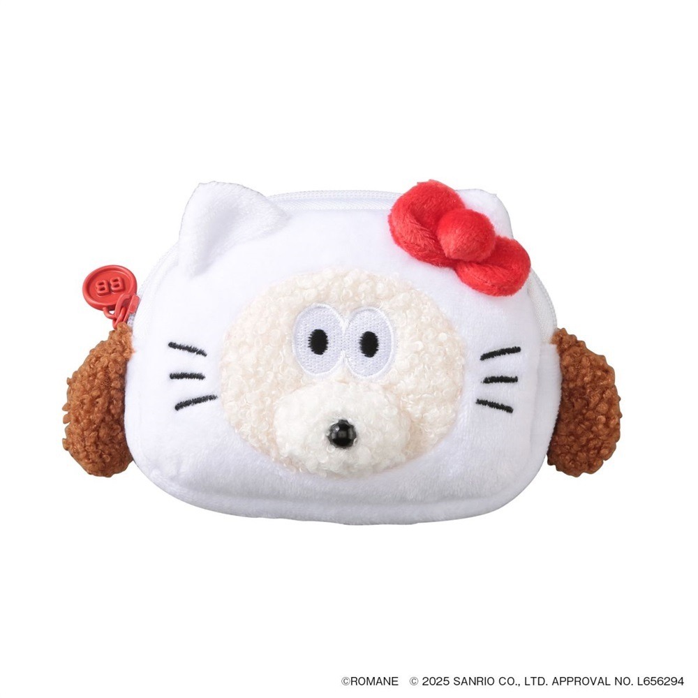 預購┃日本 三麗鷗 x BRUNCH BROTHER 聯名 KITTY x 小狗 QQ毛 捲毛 吊飾 零錢包 收納袋 鉛筆袋