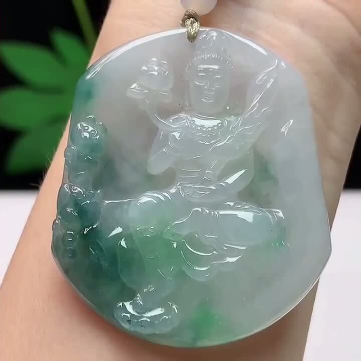 92536 翡翠飄花虛空藏菩薩