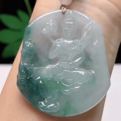 92536 翡翠飄花虛空藏菩薩