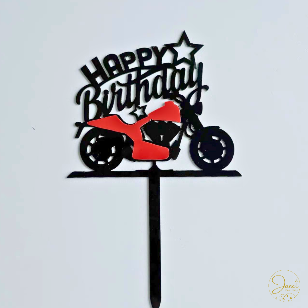 特色生日蛋糕主題插牌