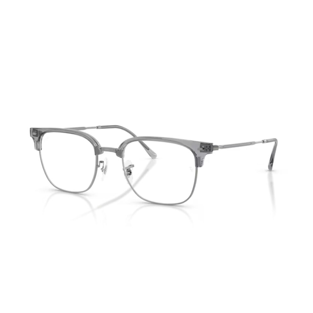 【RayBan】RB7216F 8470-53mm 眉框光學眼鏡♣(槍灰)