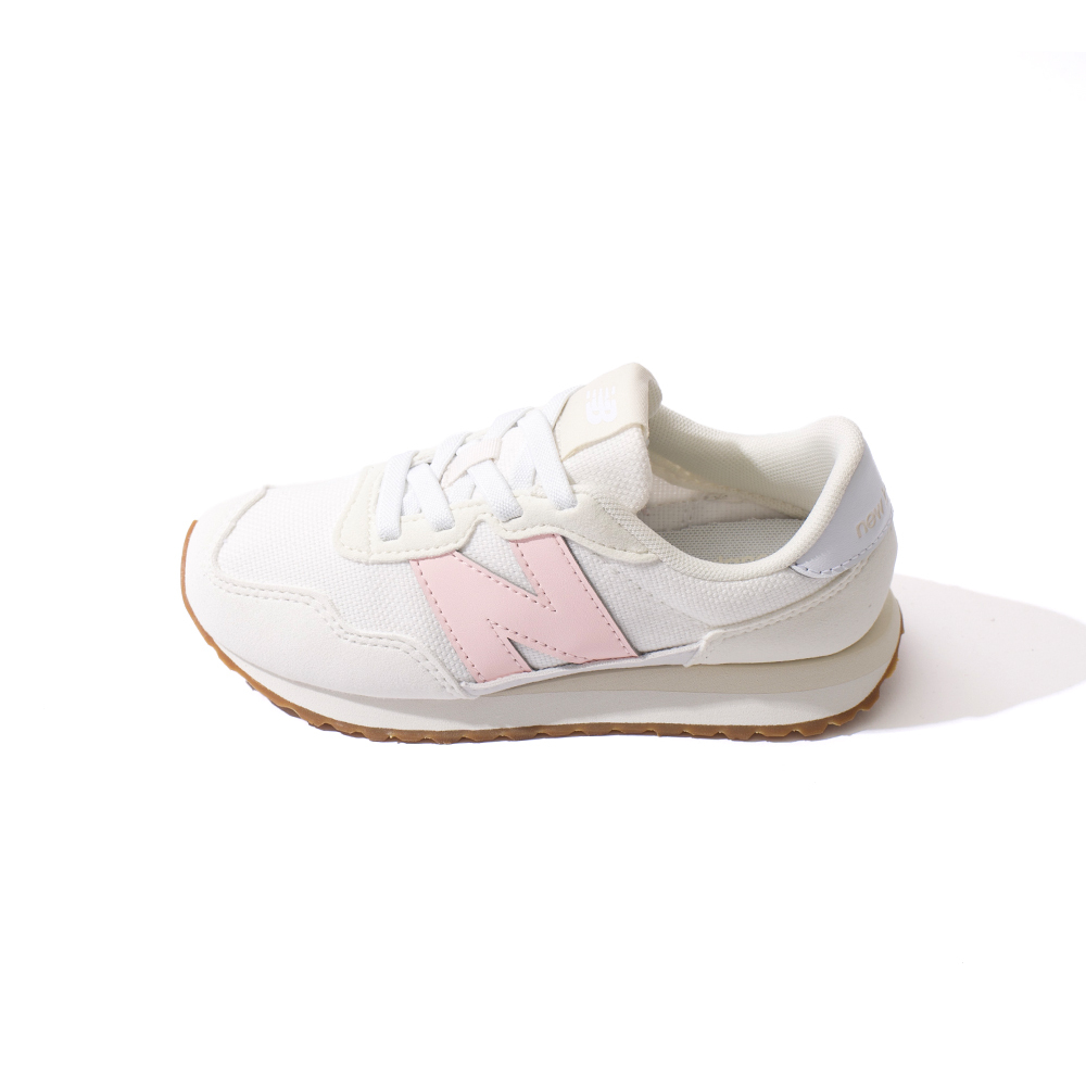 New Balance 237 中童 童鞋 米杏粉色 寬楦 輕量 緩震 休閒 運動 慢跑鞋 PH237WP