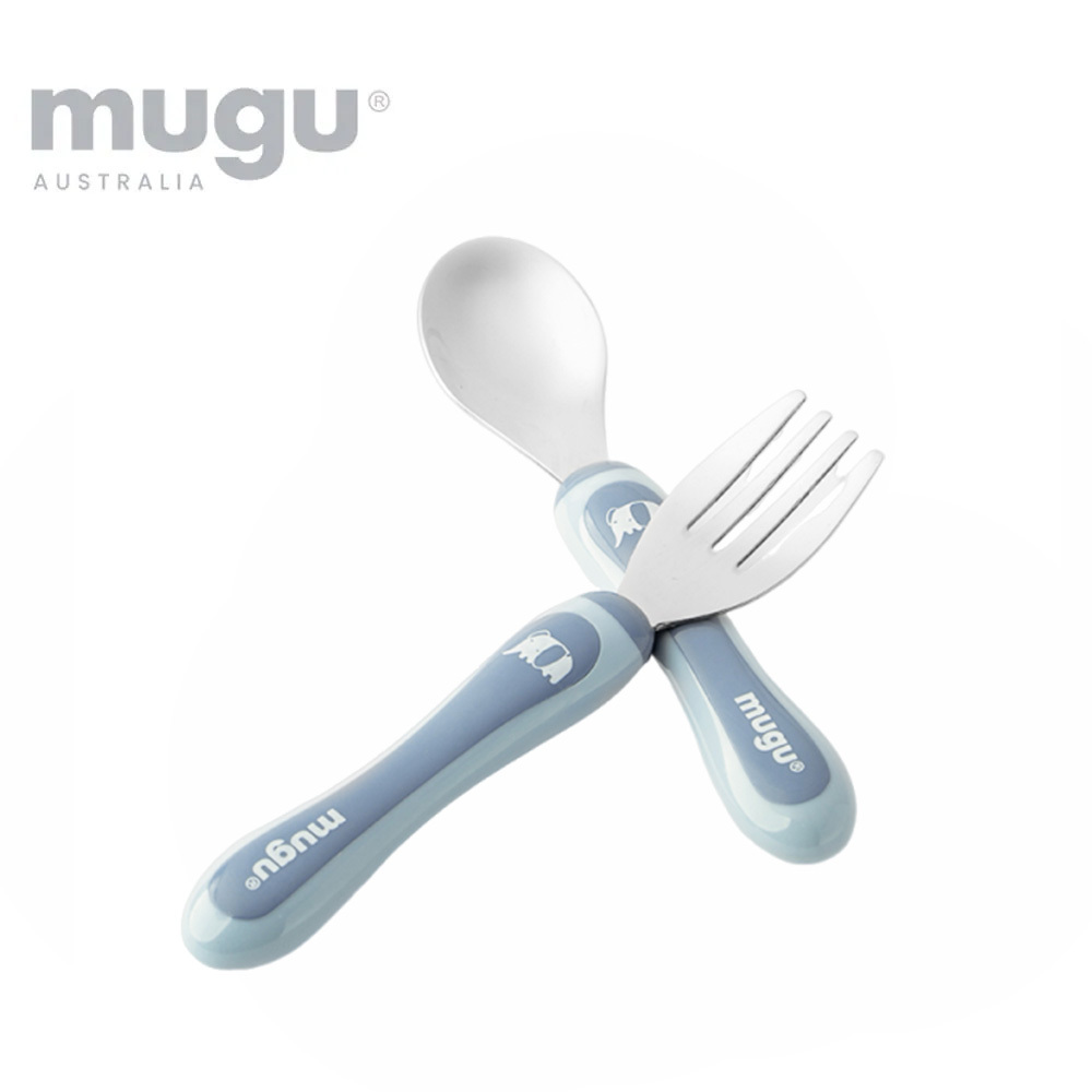 mugu 不鏽鋼兒童湯叉組 (多款可選)
