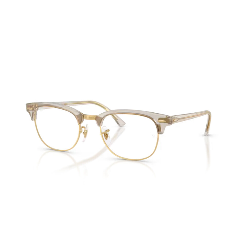 【RayBan】RB5154 8291-53mm 眉框光學眼鏡♣(透灰變色) #CHANGE 系列
