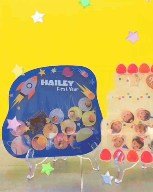 客製化成長紀念搖搖樂相架