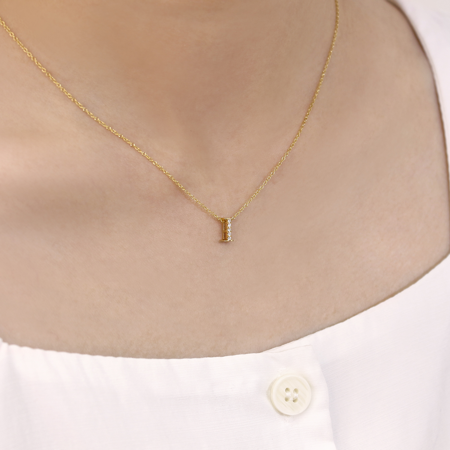 I - Alphabet Necklace