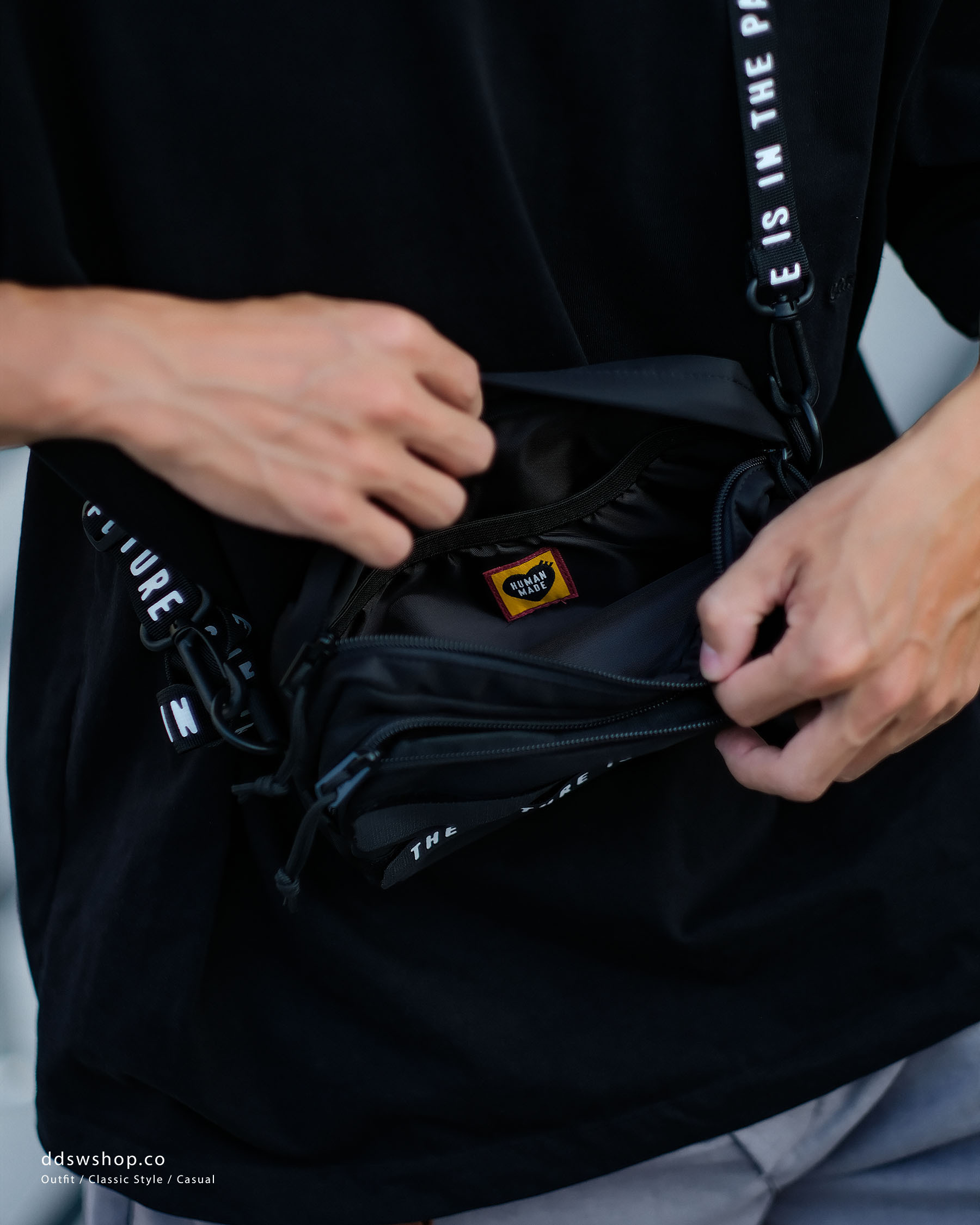 "代購" HUMAN MADE MILITARY POUCH 三色 側背小包