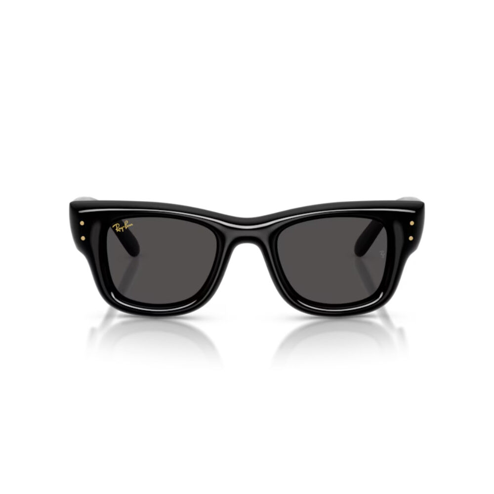 【RayBan】RB4940 60187-50mm 方框太陽眼鏡♣(黑 黑色鏡片)