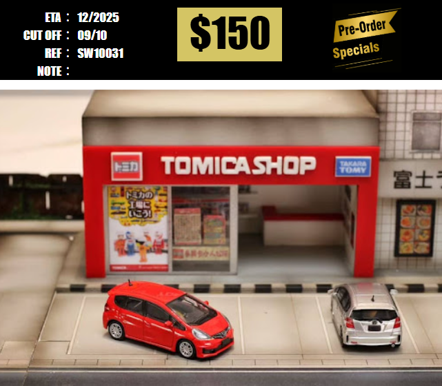 PO-$150 * STREET WEAPON * 1:64 HONDA JAZZ GE8 RS RED [OD03/10]