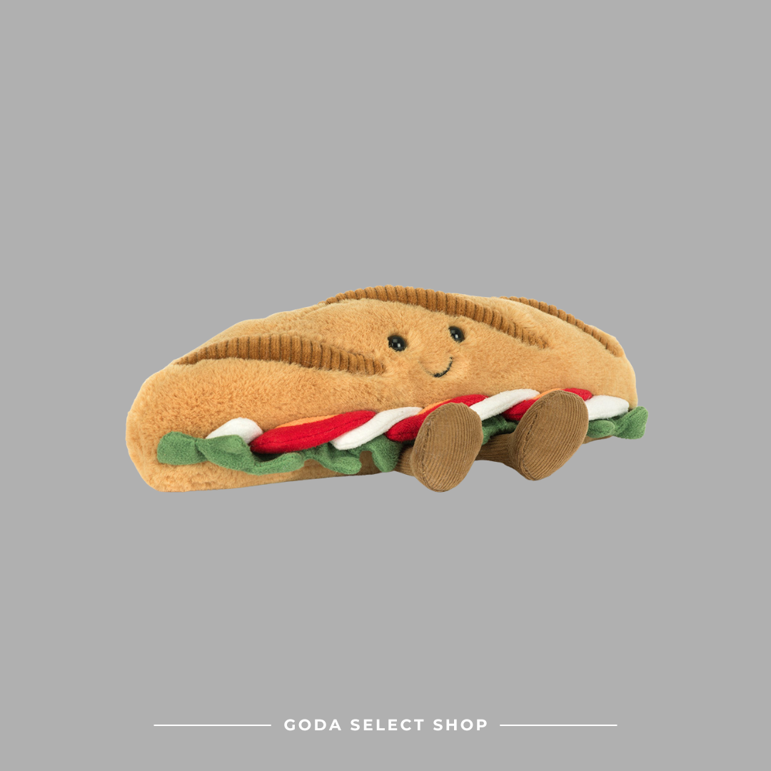 Jellycat Amuseables Caprese Baguette 義式長棍麵包 玩偶