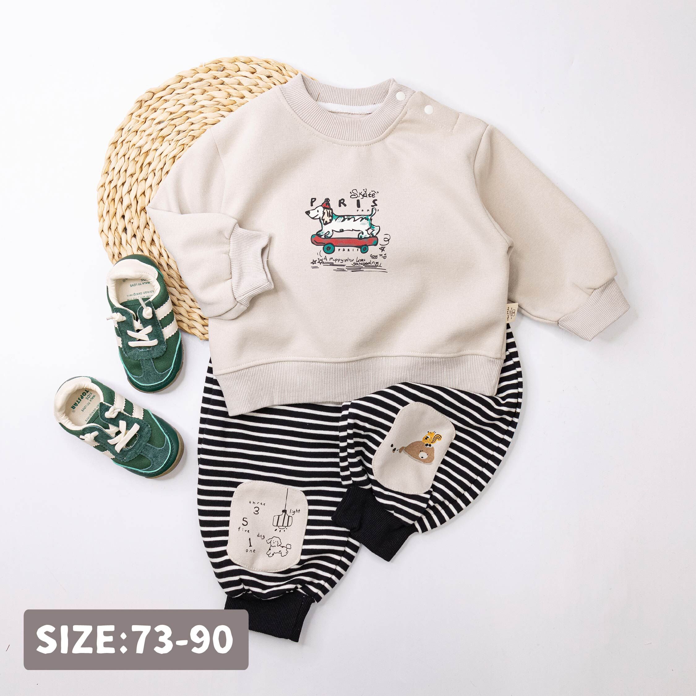 【H55457】淘氣狗狗溜滑板套裝