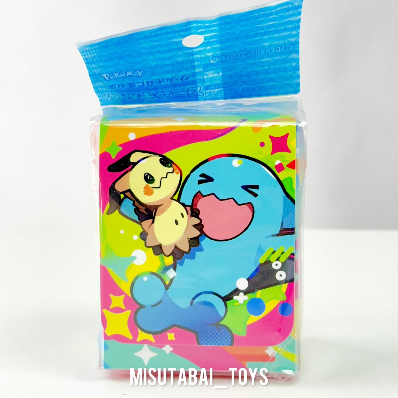 Pokemon Card Game Deck Case Mimikyu & Wobbuffet