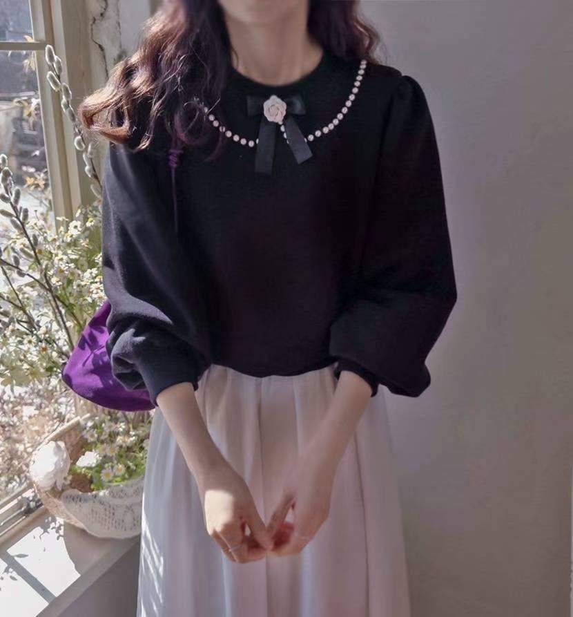 DIAMOND 珍珠蝴蝶top~113B