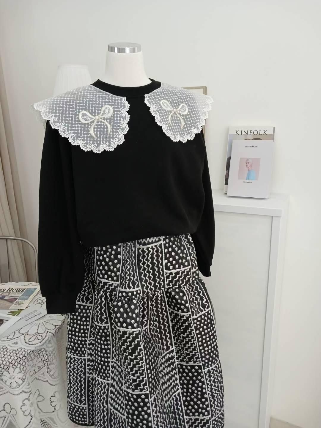 DIAMOND lace 領 top~113D