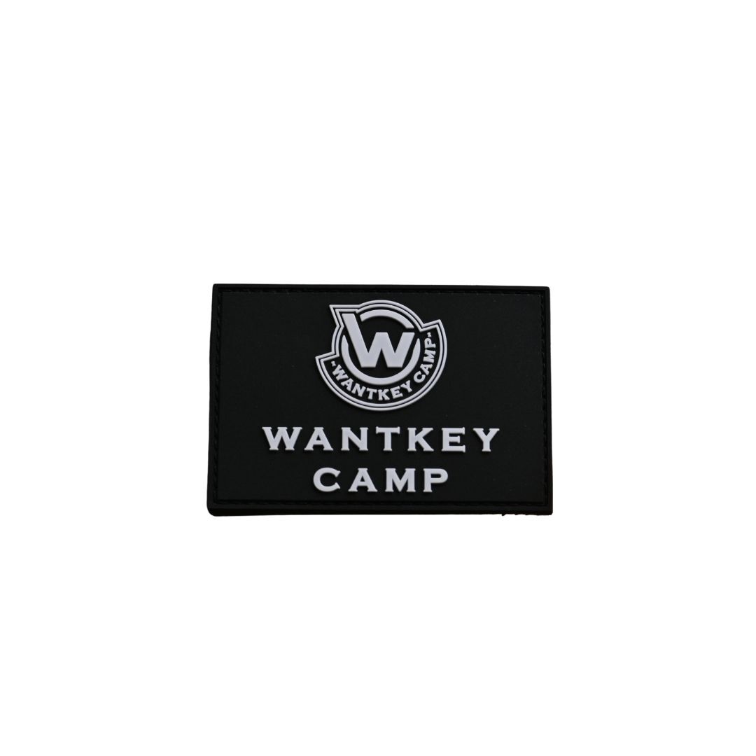 Wantkey Camp｜Wantkey Logo PVC Wappen ｜魔鬼氈布章