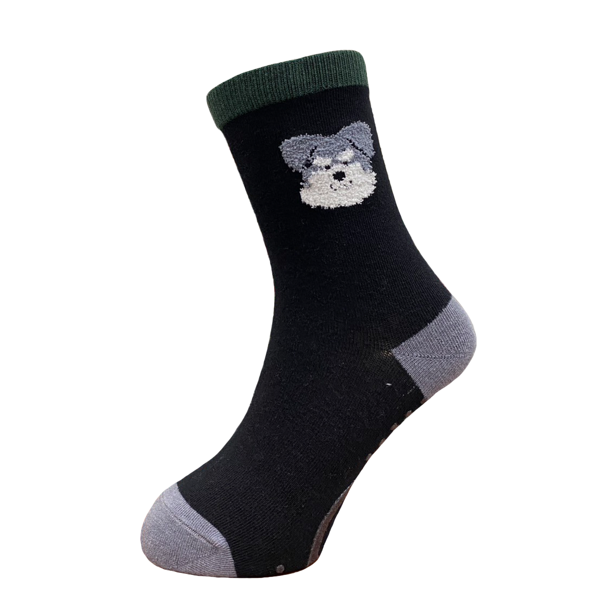 超消臭兒童止滑短襪 狗狗系列 023