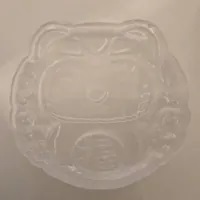 [S] GEMZ & CO 266 SELENITE DARUMA TRAY DISPLAY, V256 (V256)