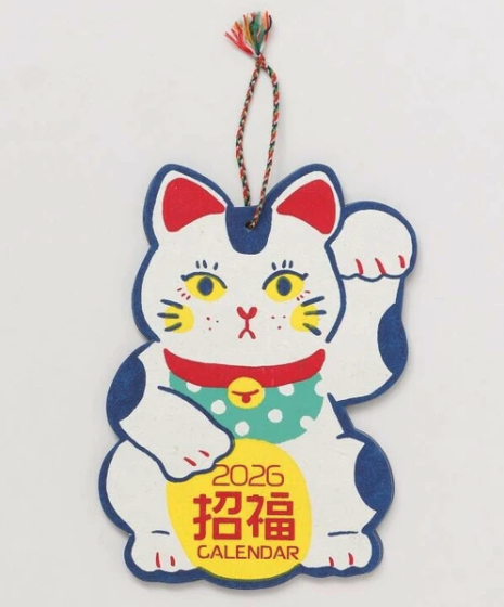 『KAYA』2026 好運來招財貓月曆