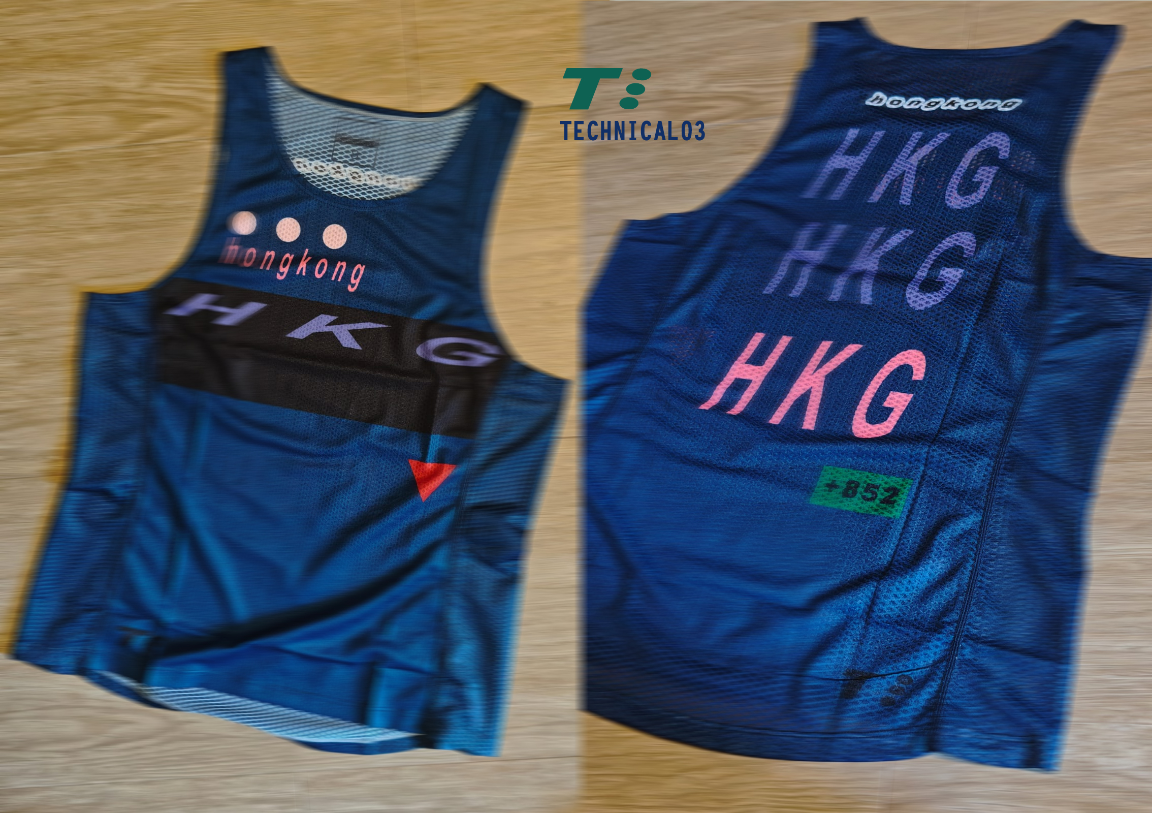 T3 Run Singlet HKG Purple