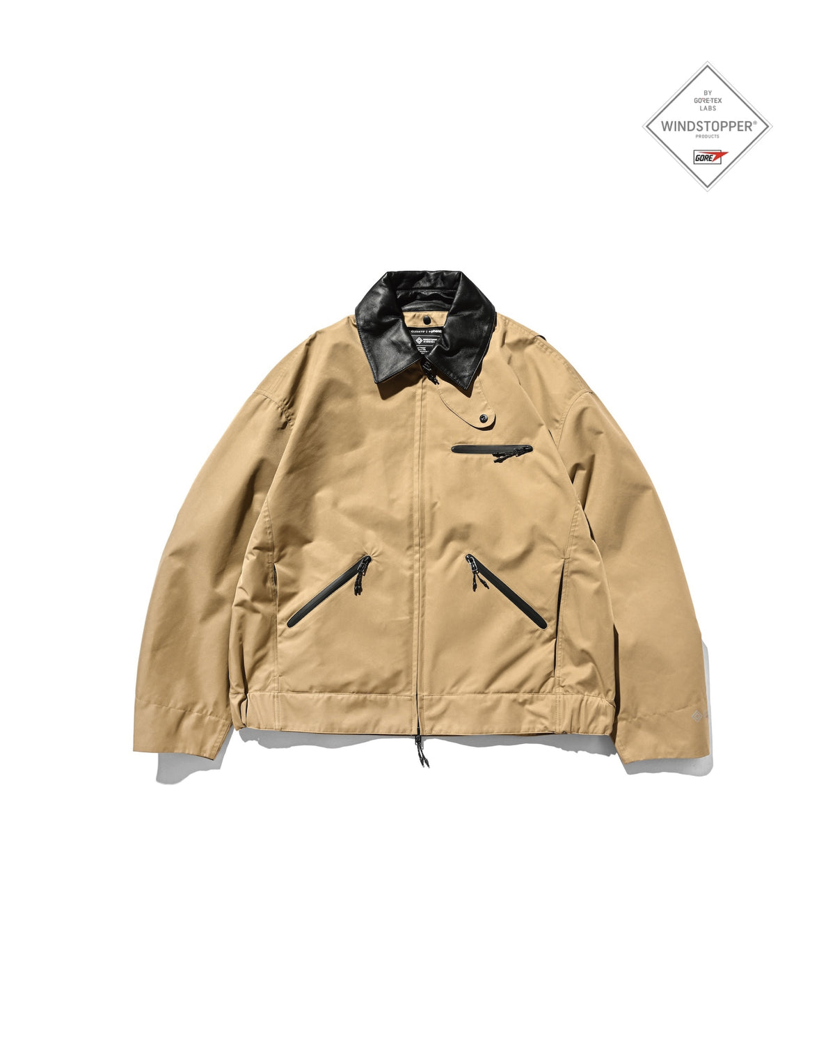 2025AW CLESSTE +phenix WINDSTOPPER® by GORE-TEX LABS TWILL CITY WORKER JACKET 皮革 領子 防風 防潑水 工作 夾克 外套 現貨 CLS-2511-GTX