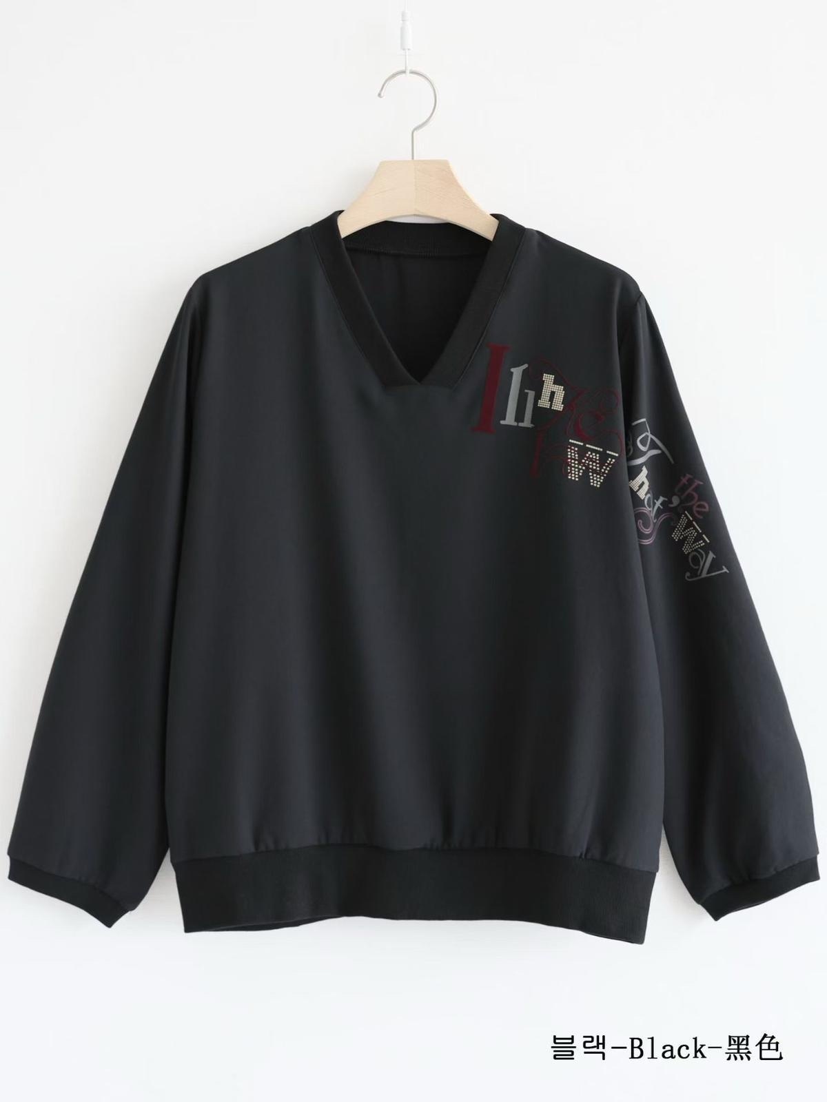 韓國V領gate 免燙料top~123N