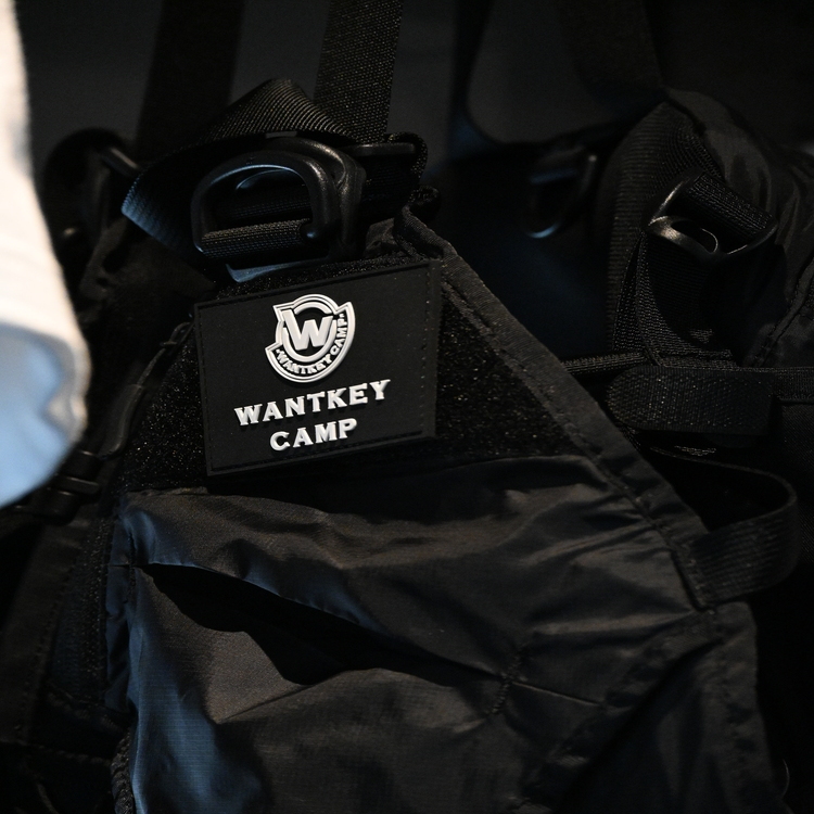 Wantkey Camp｜Wantkey Logo PVC Wappen ｜魔鬼氈布章