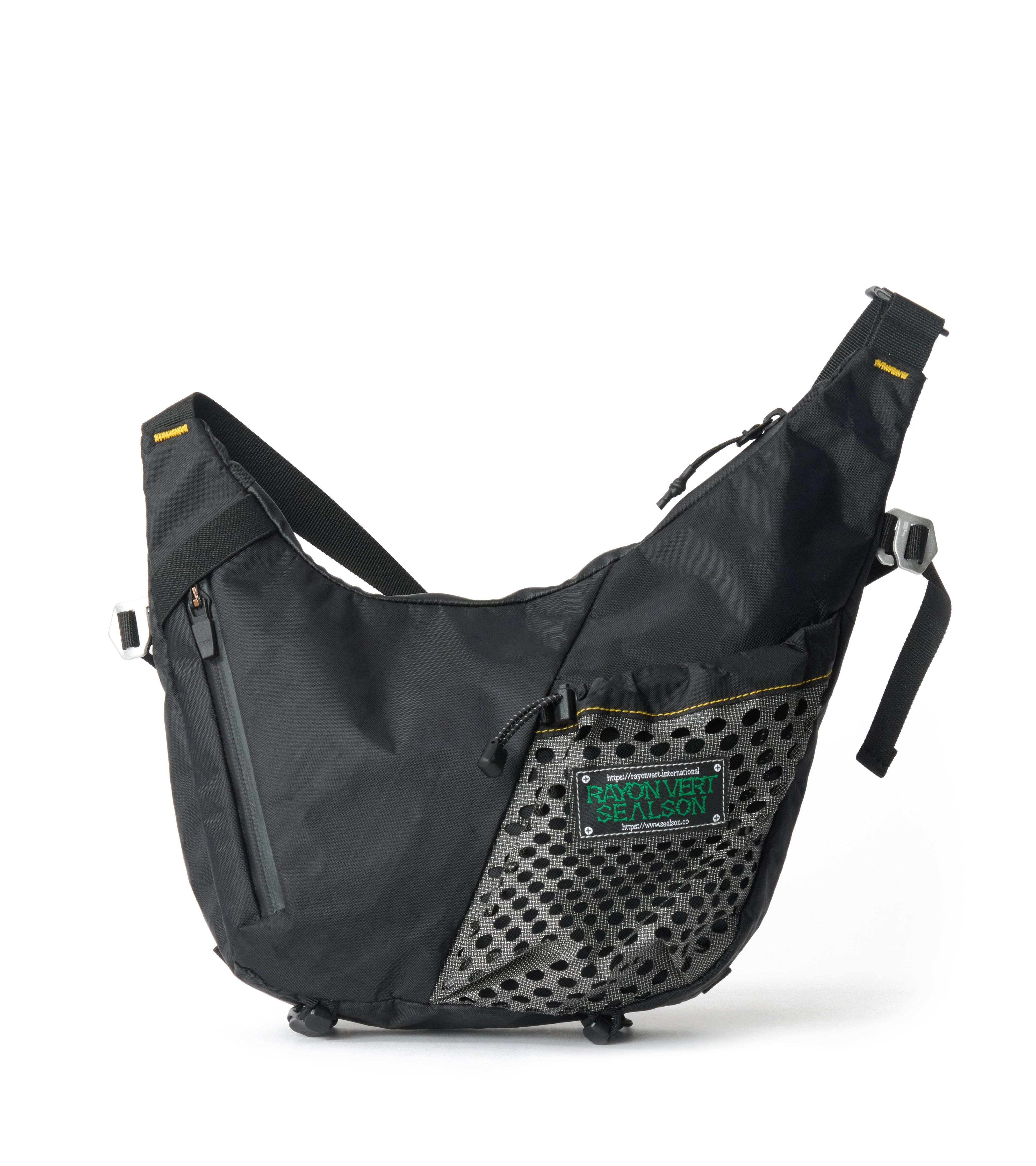 Sealson｜Rayon Vert x SE M2 | CROSSBODY BAG "ECOPAK™EPLX200 in Black"