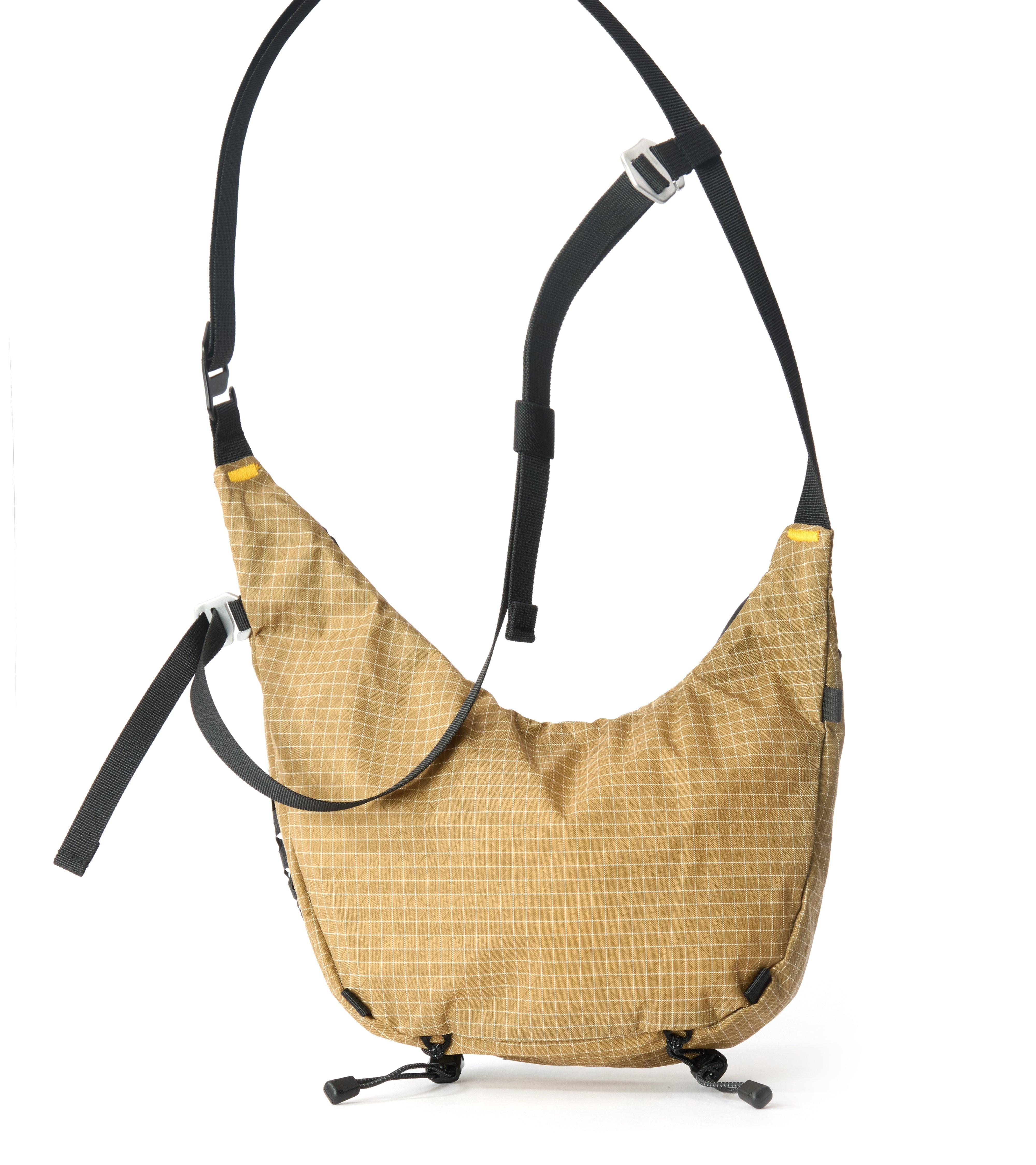 Sealson｜Rayon Vert x SE M2 | CROSSBODY BAG "Nylon 210D Ripstop in khaki"