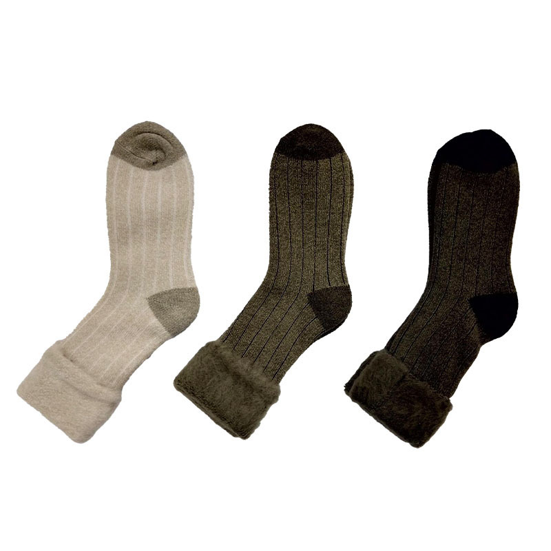 女用室內襪/羅紋 23～25cm