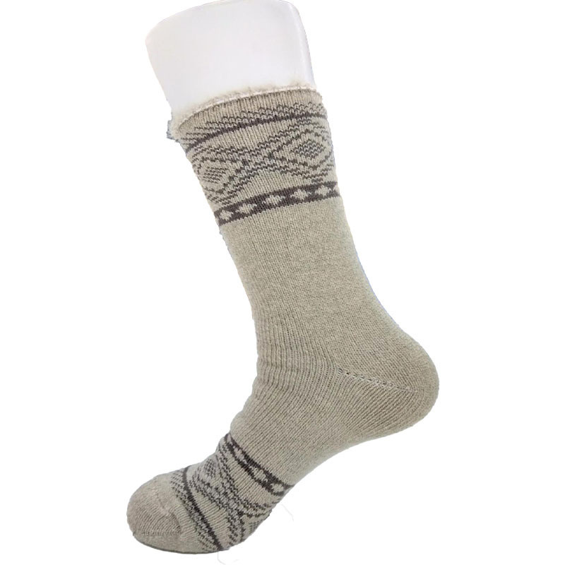 女用室內襪/幾何花紋 23～25cm