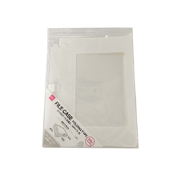 A4折疊式文件收納盒/白