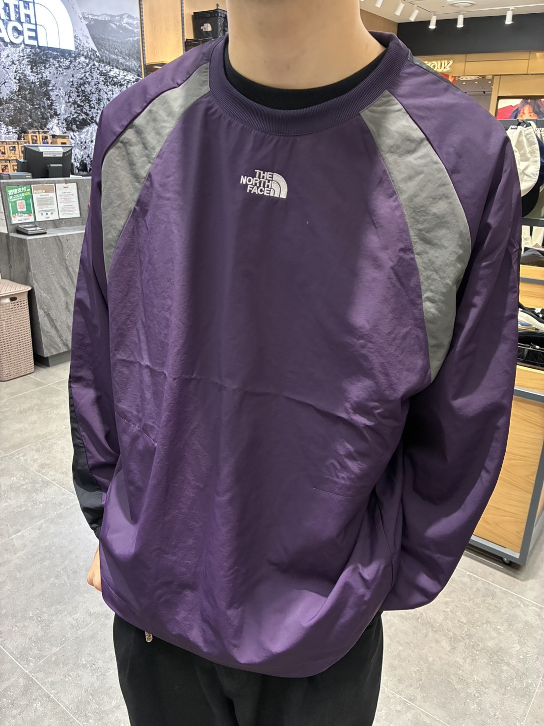 【預購】THE NORTH FACE LOGO 衝鋒衛衣 2色 NM5MQ53L