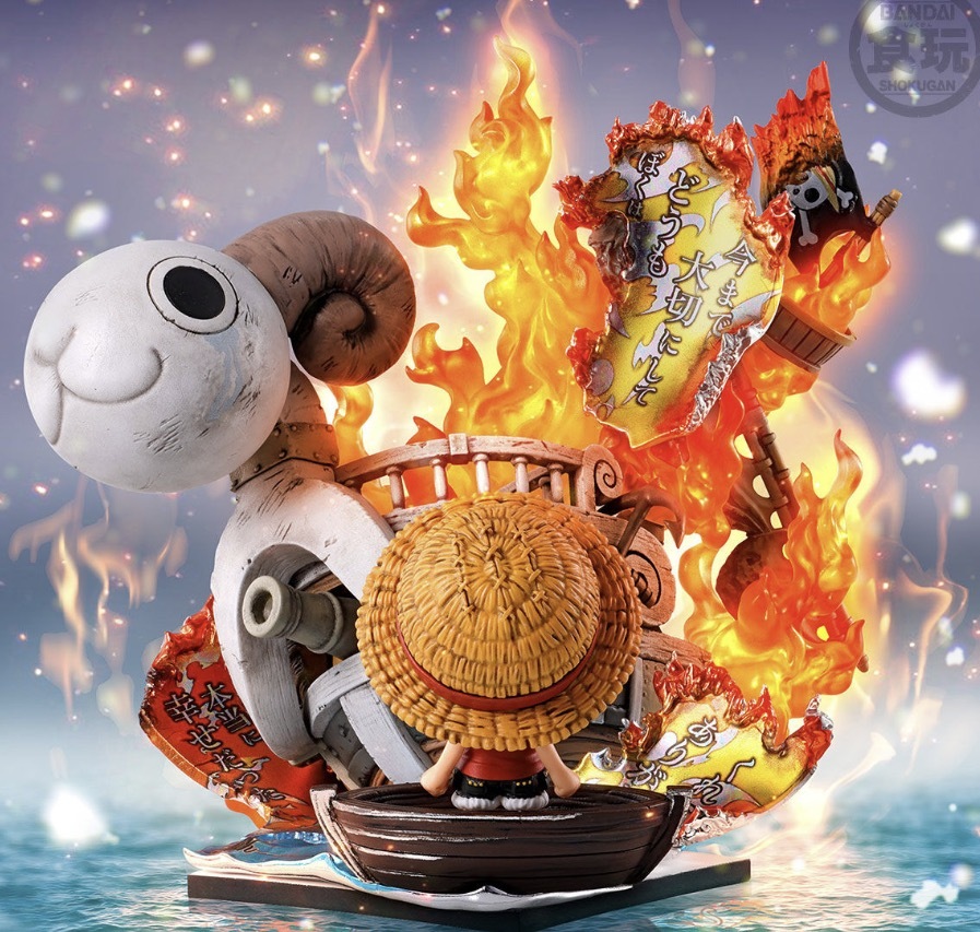 接受預訂-[魂SHOP限定] 海賊王 前進梅利號 航海的軌跡