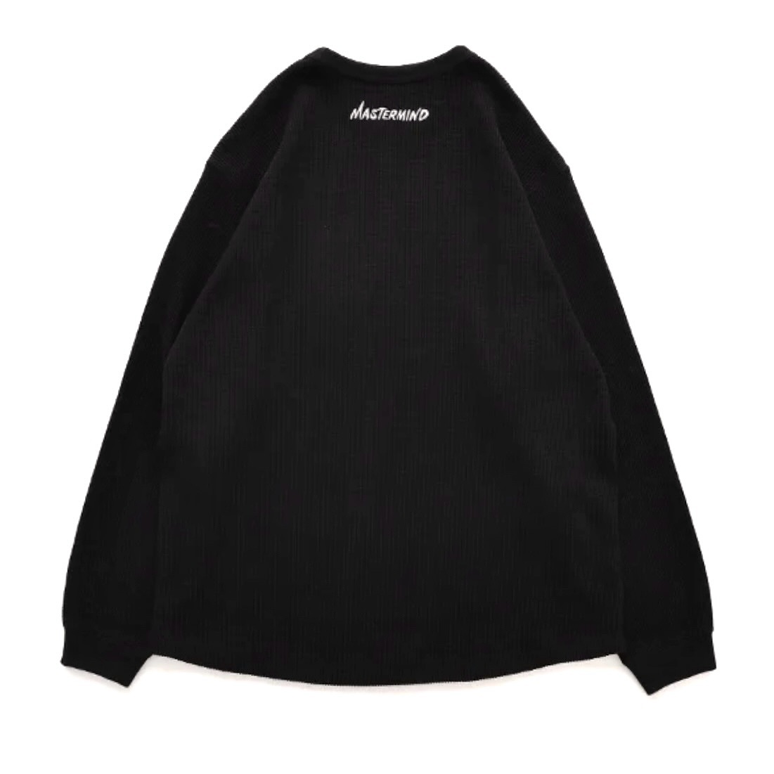 2025AW WILD THINGS × MASTERMIND WORLD MMJ WAFFLE LS TEE 骷髏 華夫格 針織 長袖 長T 現貨 WT25413KY